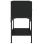 Bedside tables 2 units engineered wood black 40.5x31x60 cm by vidaXL, Nightstands - Ref: Foro24-825894, Price: 80,17 €, Disco...