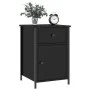 Nachttische 2 Stück schwarzes Sperrholz 40x42x60 cm von vidaXL, Nachttische - Ref: Foro24-825904, Preis: 85,57 €, Rabatt: %