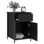 Nachttische 2 Stück schwarzes Sperrholz 40x42x60 cm von vidaXL, Nachttische - Ref: Foro24-825904, Preis: 85,57 €, Rabatt: %