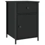 Nachttische 2 Stück schwarzes Sperrholz 40x42x60 cm von vidaXL, Nachttische - Ref: Foro24-825904, Preis: 85,57 €, Rabatt: %