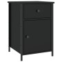 Nachttische 2 Stück schwarzes Sperrholz 40x42x60 cm von vidaXL, Nachttische - Ref: Foro24-825904, Preis: 83,97 €, Rabatt: %