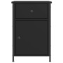 Nachttische 2 Stück schwarzes Sperrholz 40x42x60 cm von vidaXL, Nachttische - Ref: Foro24-825904, Preis: 83,97 €, Rabatt: %