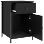 Nachttische 2 Stück schwarzes Sperrholz 40x42x60 cm von vidaXL, Nachttische - Ref: Foro24-825904, Preis: 83,97 €, Rabatt: %