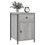 Bedside tables 2 pcs gray plywood 40x42x60 cm by vidaXL, Nightstands - Ref: Foro24-825910, Price: 78,49 €, Discount: %