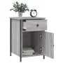 Bedside tables 2 pcs gray plywood 40x42x60 cm by vidaXL, Nightstands - Ref: Foro24-825910, Price: 78,49 €, Discount: %
