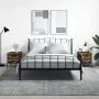 Nachttische 2 Stk. Holzwerkstoff Eiche geräuchert 40x42x45 cm von vidaXL, Nachttische - Ref: Foro24-825958, Preis: 75,71 €, R...