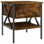 Nachttische 2 Stk. Holzwerkstoff Eiche geräuchert 40x42x45 cm von vidaXL, Nachttische - Ref: Foro24-825958, Preis: 75,71 €, R...