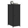 Bedside tables 2 units engineered wood black 32x42x80 cm by vidaXL, Nightstands - Ref: Foro24-825964, Price: 78,53 €, Discoun...
