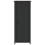 Bedside tables 2 units engineered wood black 32x42x80 cm by vidaXL, Nightstands - Ref: Foro24-825964, Price: 78,53 €, Discoun...