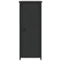 Bedside tables 2 units engineered wood black 32x42x80 cm by vidaXL, Nightstands - Ref: Foro24-825964, Price: 77,50 €, Discoun...