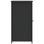 Bedside tables 2 units engineered wood black 32x42x80 cm by vidaXL, Nightstands - Ref: Foro24-825964, Price: 78,53 €, Discoun...