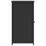 Bedside tables 2 units engineered wood black 32x42x80 cm by vidaXL, Nightstands - Ref: Foro24-825964, Price: 77,50 €, Discoun...