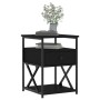 Bedside tables 2 units engineered wood black 40x42x55 cm by vidaXL, Nightstands - Ref: Foro24-826074, Price: 85,51 €, Discoun...