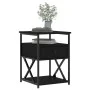 Mesitas de noche 2 uds madera de ingeniería negro 40x42x55 cm de vidaXL, Mesitas de noche - Ref: Foro24-826074, Precio: 84,53...