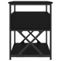 Bedside tables 2 units engineered wood black 40x42x55 cm by vidaXL, Nightstands - Ref: Foro24-826074, Price: 85,51 €, Discoun...