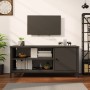 Schwarzer TV-Schrank aus Sperrholz, 100 x 40 x 45 cm von vidaXL, TV-Möbel - Ref: Foro24-826300, Preis: 65,45 €, Rabatt: %