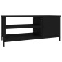 Schwarzer TV-Schrank aus Sperrholz, 100 x 40 x 45 cm von vidaXL, TV-Möbel - Ref: Foro24-826300, Preis: 65,45 €, Rabatt: %