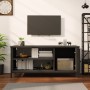 Schwarzer TV-Schrank aus Sperrholz, 100 x 40 x 45 cm von vidaXL, TV-Möbel - Ref: Foro24-826300, Preis: 65,45 €, Rabatt: %