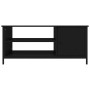 Mueble de TV madera contrachapada negro 100x40x45 cm de vidaXL, Muebles TV - Ref: Foro24-826300, Precio: 65,38 €, Descuento: %