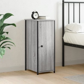 Sonoma grauer Nachttisch aus Holzwerkstoff, 32 x 42 x 80 cm von vidaXL, Nachttische - Ref: Foro24-825969, Preis: 46,57 €, Rab...