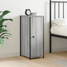Sonoma grauer Nachttisch aus Holzwerkstoff, 32 x 42 x 80 cm von vidaXL, Nachttische - Ref: Foro24-825969, Preis: 45,99 €, Rab...