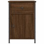 Bedside tables 2 pcs brown oak plywood 40x42x60 cm by vidaXL, Nightstands - Ref: Foro24-825912, Price: 78,69 €, Discount: %
