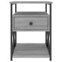 Nachttische 2 Einheiten Sonomagraues Holzwerkstoff 40x42x55 cm von vidaXL, Nachttische - Ref: Foro24-826080, Preis: 87,92 €, ...