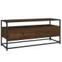 TV-Schrank aus braunem Eichensperrholz, 100 x 35 x 45 cm von vidaXL, TV-Möbel - Ref: Foro24-826309, Preis: 70,99 €, Rabatt: %