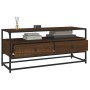TV-Schrank aus braunem Eichensperrholz, 100 x 35 x 45 cm von vidaXL, TV-Möbel - Ref: Foro24-826309, Preis: 71,91 €, Rabatt: %