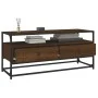 TV-Schrank aus braunem Eichensperrholz, 100 x 35 x 45 cm von vidaXL, TV-Möbel - Ref: Foro24-826309, Preis: 70,99 €, Rabatt: %