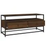 TV-Schrank aus braunem Eichensperrholz, 100 x 35 x 45 cm von vidaXL, TV-Möbel - Ref: Foro24-826309, Preis: 70,99 €, Rabatt: %