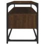 TV-Schrank aus braunem Eichensperrholz, 100 x 35 x 45 cm von vidaXL, TV-Möbel - Ref: Foro24-826309, Preis: 70,99 €, Rabatt: %