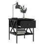 Nightstands 2 pcs engineered wood black 40x42x45 cm by vidaXL, Nightstands - Ref: Foro24-825954, Price: 83,74 €, Discount: %