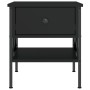 Nightstands 2 pcs engineered wood black 40x42x45 cm by vidaXL, Nightstands - Ref: Foro24-825954, Price: 84,95 €, Discount: %