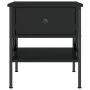 Nightstands 2 pcs engineered wood black 40x42x45 cm by vidaXL, Nightstands - Ref: Foro24-825954, Price: 83,74 €, Discount: %