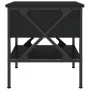 Nightstands 2 pcs engineered wood black 40x42x45 cm by vidaXL, Nightstands - Ref: Foro24-825954, Price: 83,74 €, Discount: %