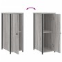 Nachttische 2 Stk. Technisches Holz Sonoma grau 32x42x80 cm von vidaXL, Nachttische - Ref: Foro24-825970, Preis: 57,86 €, Rab...