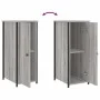 Nachttische 2 Stk. Technisches Holz Sonoma grau 32x42x80 cm von vidaXL, Nachttische - Ref: Foro24-825970, Preis: 57,29 €, Rab...