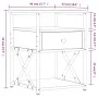 Nachttisch aus Sonoma-Eichenholzwerkstoff, 40 x 42 x 55 cm von vidaXL, Nachttische - Ref: Foro24-826075, Preis: 59,88 €, Raba...