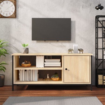 TV-Schrank aus Sonoma-Eichensperrholz, 100 x 40 x 45 cm von vidaXL, TV-Möbel - Ref: Foro24-826301, Preis: 64,28 €, Rabatt: %