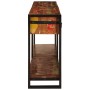 Mesas consola Otro 2 pcs Multicolor Madera maciza recuperada
