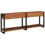 Mesas consola Otro 2 pcs Multicolor Madera maciza recuperada
