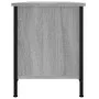 TV-Schrank mit Türen aus Sperrholz in Sonoma-Grau, 102 x 35 x 45 cm von vidaXL, TV-Möbel - Ref: Foro24-826293, Preis: 59,98 €...