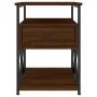 Mesitas noche 2 uds madera ingeniería marrón roble 40x42x55 cm de vidaXL, Mesitas de noche - Ref: Foro24-826082, Precio: 83,9...