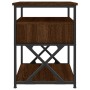 Nachttische, 2 Stück, Eichenbraun, Holzwerkstoff, 40 x 42 x 55 cm von vidaXL, Nachttische - Ref: Foro24-826082, Preis: 84,97 ...