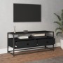 TV-Möbel aus schwarzem Sperrholz 100x35x45 cm von vidaXL, TV-Möbel - Ref: Foro24-826305, Preis: 73,48 €, Rabatt: %