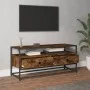 TV-Möbel Sperrholz Räuchereiche 100x35x45 cm von vidaXL, TV-Möbel - Ref: Foro24-826307, Preis: 70,92 €, Rabatt: %
