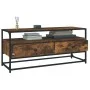 TV-Möbel Sperrholz Räuchereiche 100x35x45 cm von vidaXL, TV-Möbel - Ref: Foro24-826307, Preis: 70,92 €, Rabatt: %