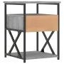 Sonoma gray engineered wood bedside table 40x42x55 cm by vidaXL, Nightstands - Ref: Foro24-826079, Price: 49,85 €, Discount: %