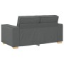 Juego de Sofá con cojín 3 pcs Gris 220 x 78 x 84 cm tela